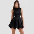 Robe Mini Dos Nu à Fines Bretelles, Preencess