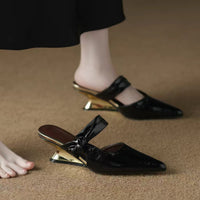 Womens Slip On Wedge Sandals
