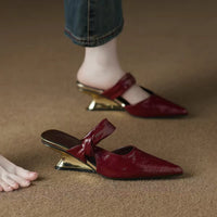 Womens Slip On Wedge Sandals