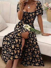 Robe à fines bretelles bicolore