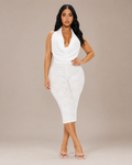 Combinaison en dentelle dos nu pantalon court