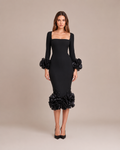 Robe Longue de Soirée Noire, Preencess