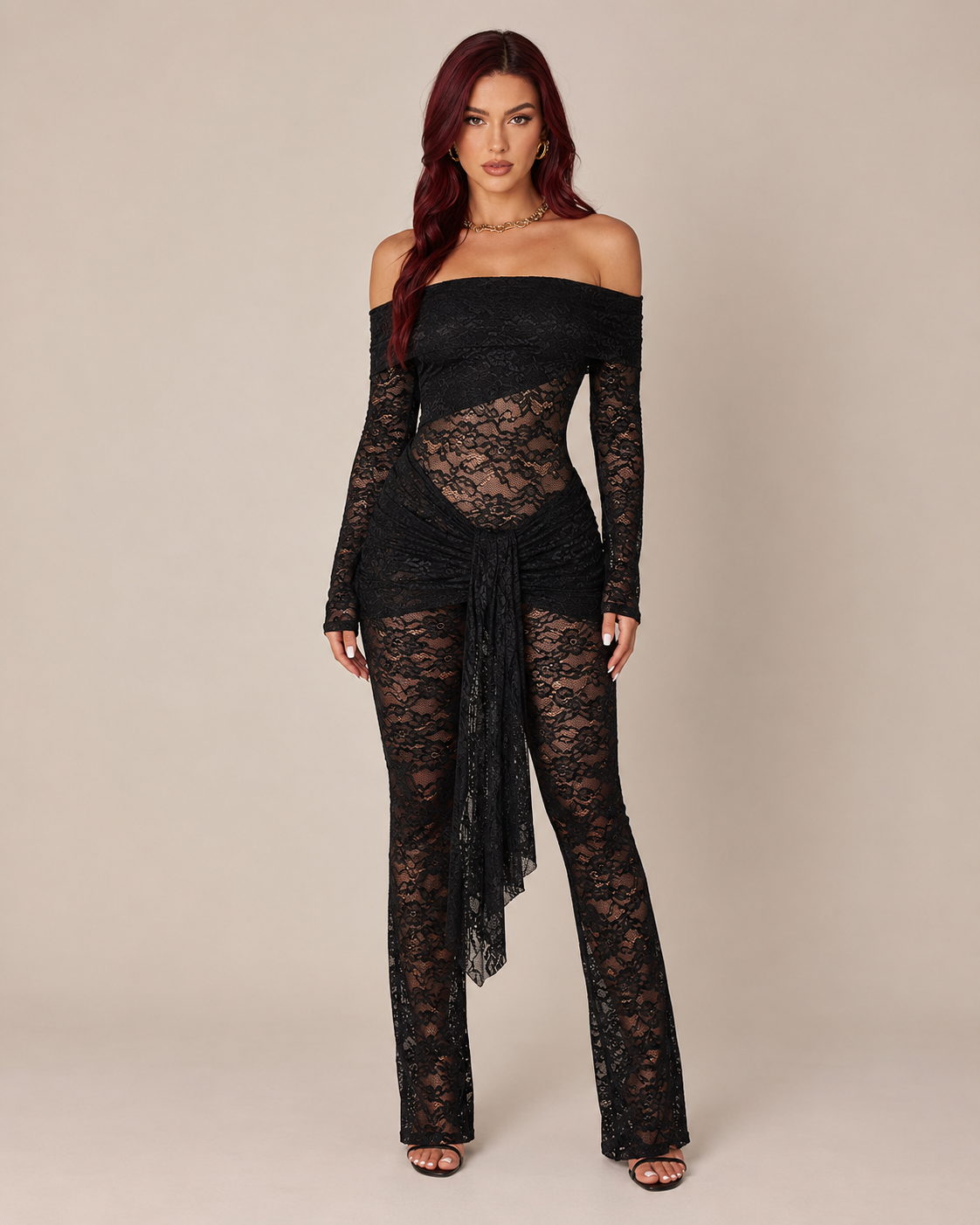 Combinaison noire chic, Preencess