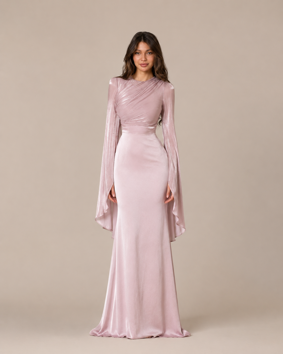 Robe Longue Moulante Ajustée, Preencess