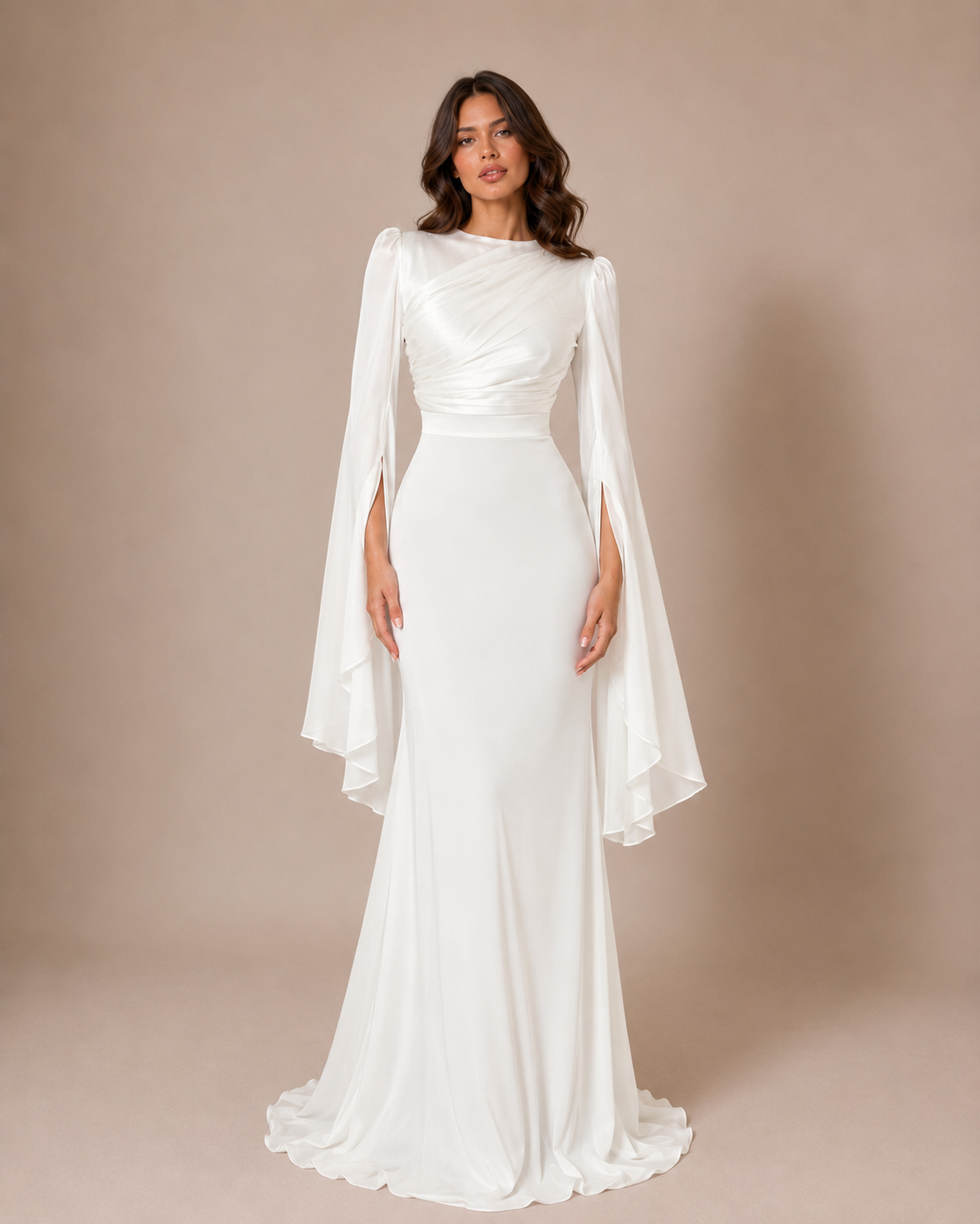 Robe Longue Moulante Ajustée, Preencess
