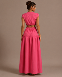 Robe Midi d'Été Sans Manches, Preencess