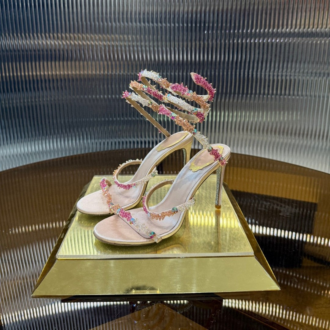 Escarpins à talons pastel