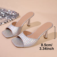 Mules à talons