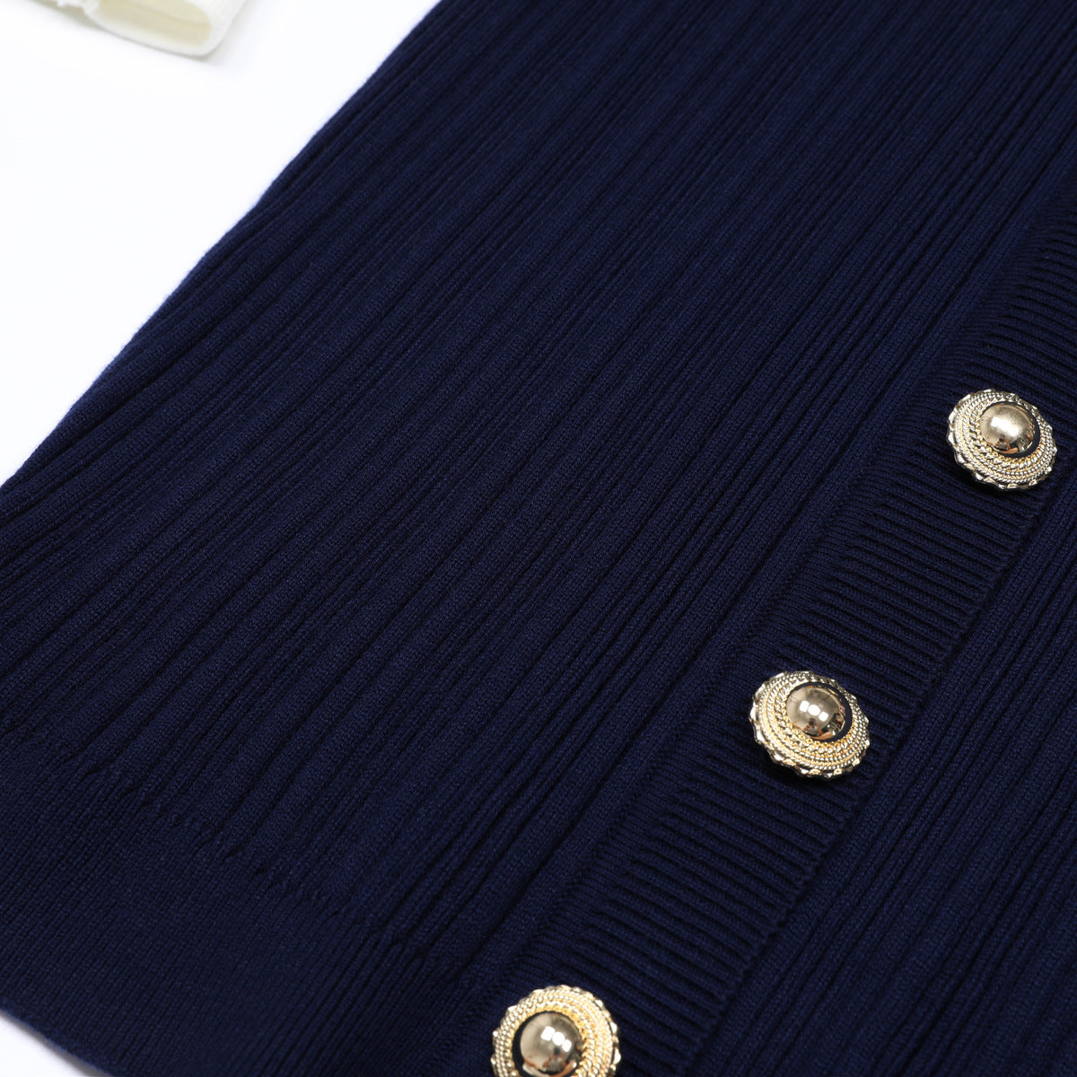 Robe en maille à manches évasées