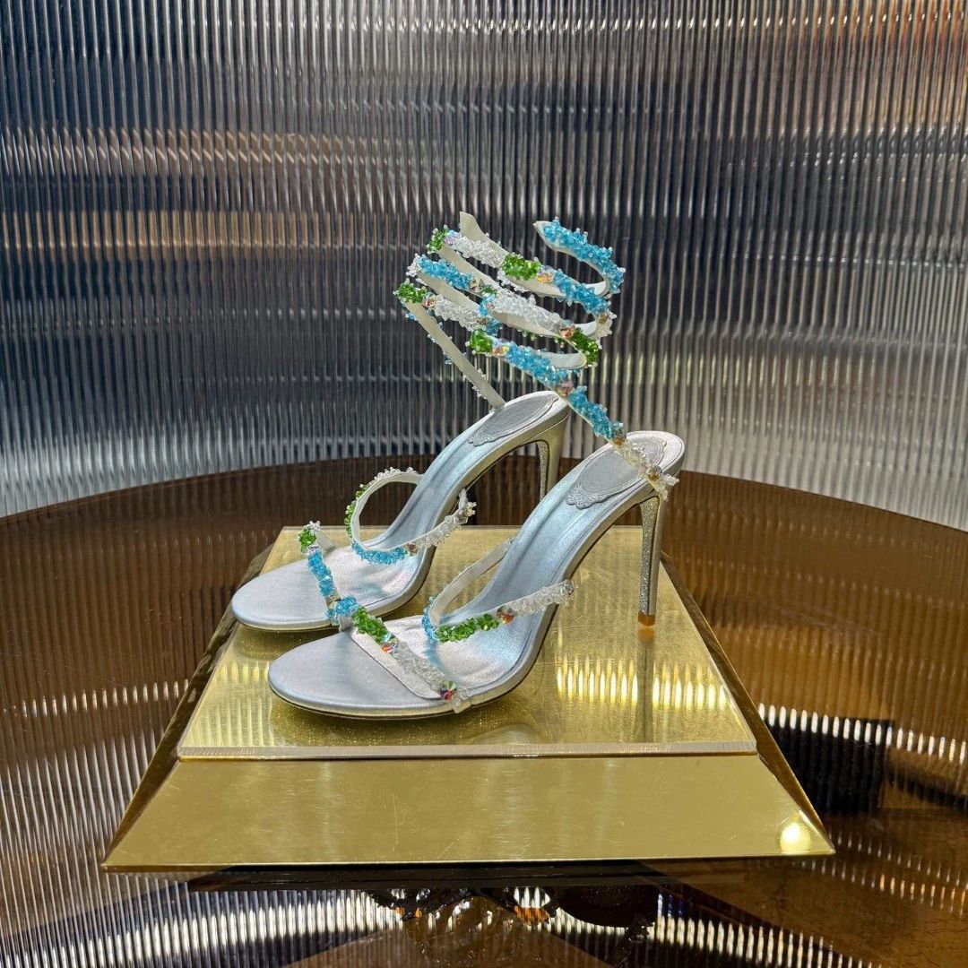 Escarpins à talons pastel