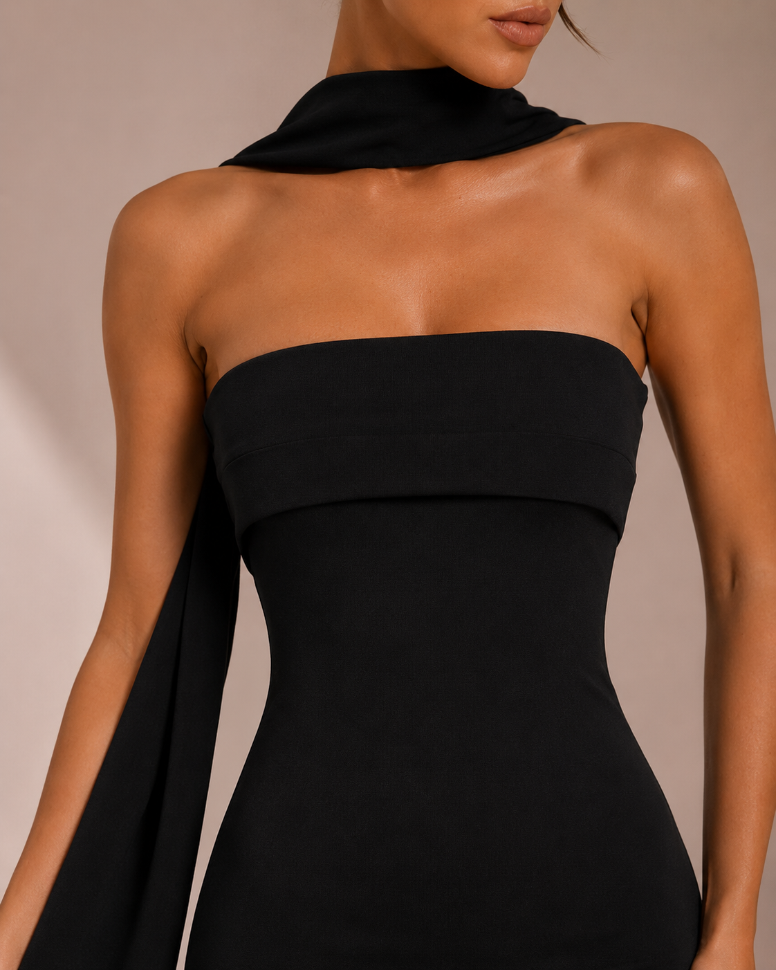 Robe Longue Bustier Taille Haute à Jupe Sirène, Preencess