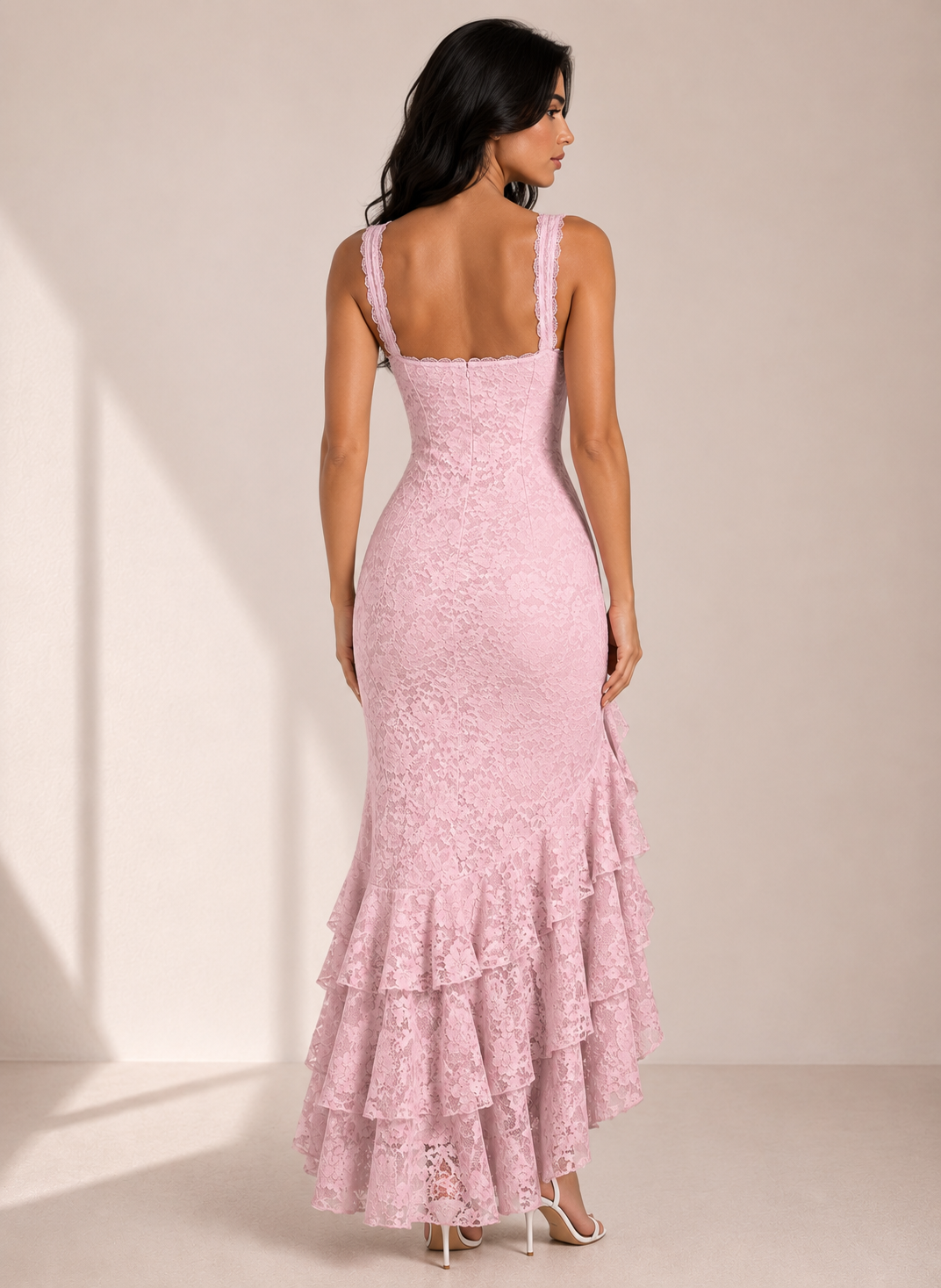 Robe Longue d'Été à Fines Bretelles, Preencess